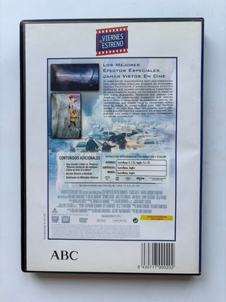 DVD El Día de Mañana (The Day After Tomorrow)