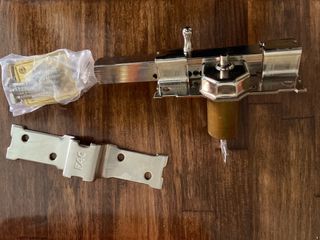 Cerradura seguridad puerta -  Cromado