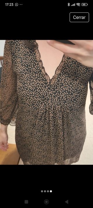 Vestido lunares negro - Tul