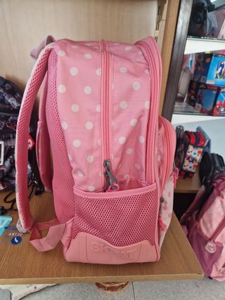 Mochila Skpat niña puntos rosa
