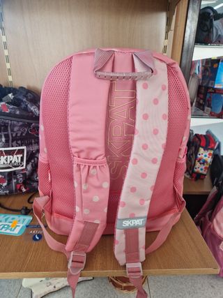 Mochila Skpat niña puntos rosa