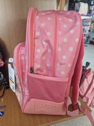 Mochila Skpat niña puntos rosa