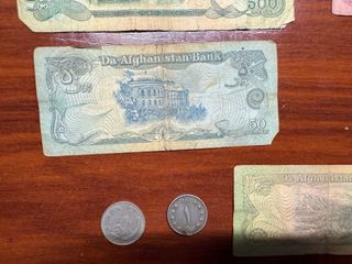 Billetes y monedas Afganistán AFGHANIS AFGANIS