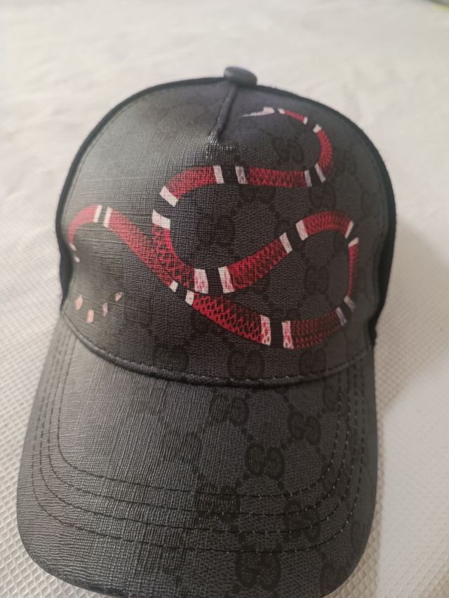 Gorra Serpiente - Gris/Negro