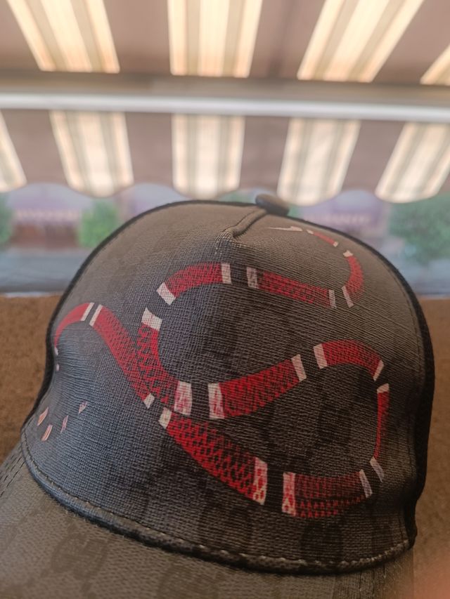 Gorra Serpiente - Gris/Negro
