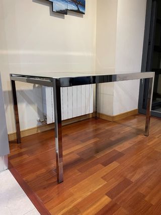 Mesa cristal moderna - Comedor