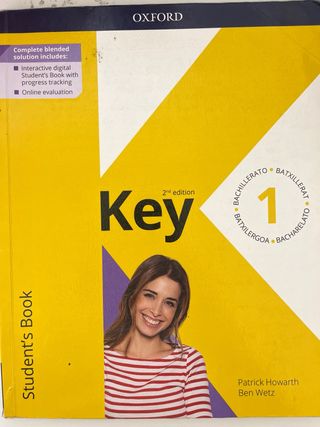 Key to Bachillerato 1. Student's Book. 2 Edition