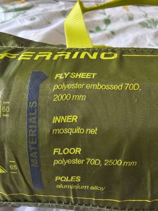 Tienda Ferrino - Camping individual