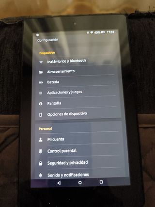 Tablet Amazon Fire - Negra