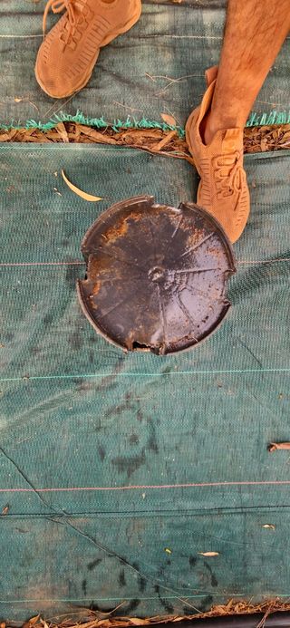 Maceta, cónica plástico - 17x37cm