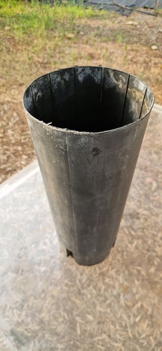 Maceta, cónica plástico - 17x37cm