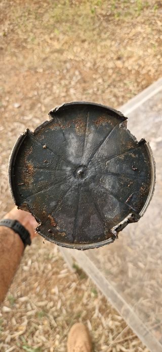 Maceta, cónica plástico - 17x37cm