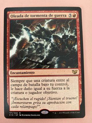 Oleada Tormenta Guerra MTG