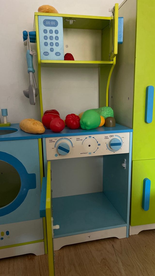 Cocina juguete madera Miyo