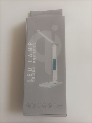 Lampara LED de Escritorio Blanca