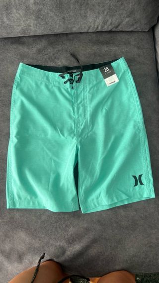 Bañador Hurley turquesa talla 28 