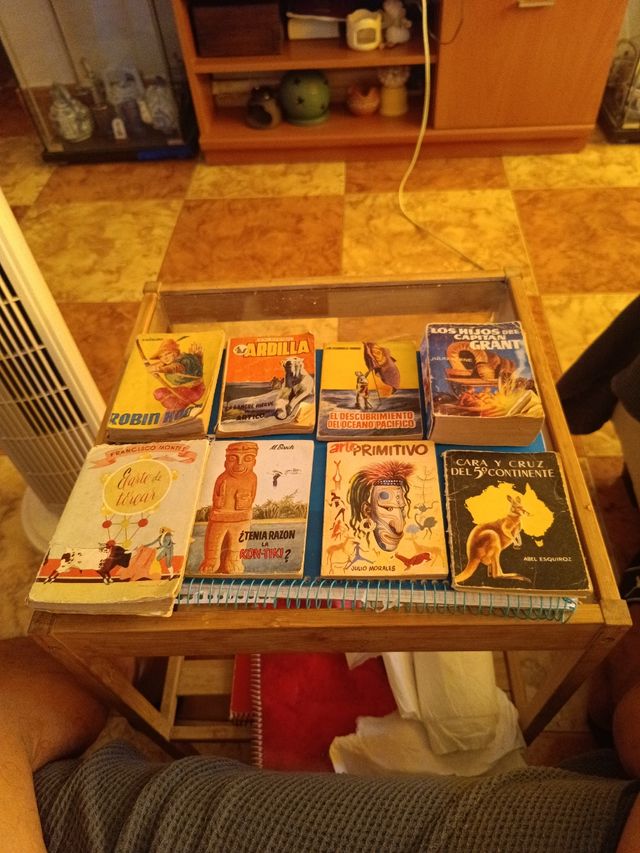 Lote LIBROS PEQUEÑOS Y ANTIGUOS USADOS