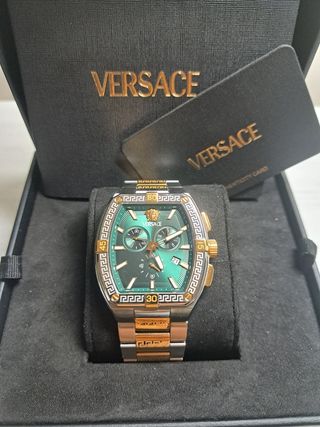 Orologio Versace Uomo Greca Sport 44mm Lusso Nuovo