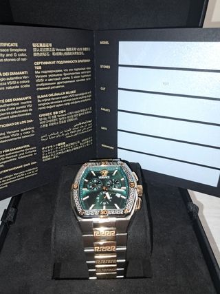 Orologio Versace Uomo Greca Sport 44mm Lusso Nuovo