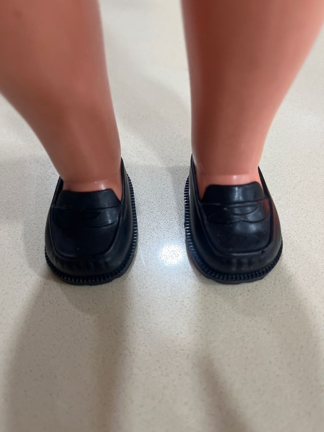 Mocasines negros muñeca Nancy