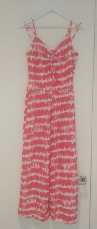 Mono largo de verano estampado tie-dye