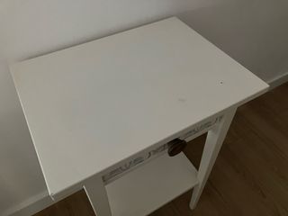 Mesita noche Ikea Hemnes - blanca