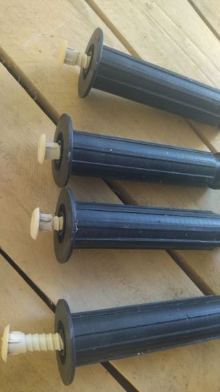 4 Patas Mueble Extensibles 15-20cm