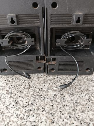 Altavoces estéreo vintage