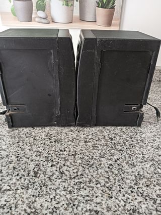 Altavoces estéreo vintage