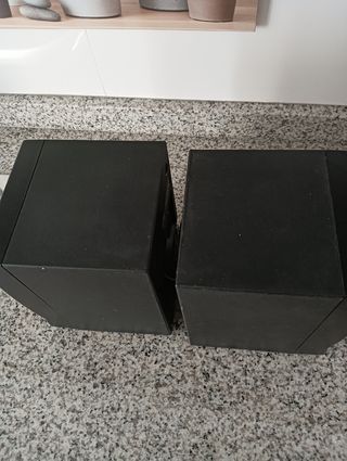 Altavoces estéreo vintage
