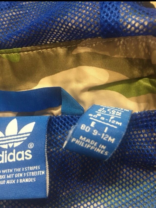 Giacca Adidas Bambino mimetica tg.12m