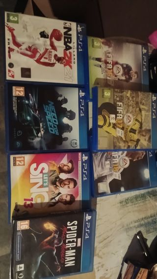 Juegos PS4, PSVita, 3DS - FIFA, Need for Speed, má