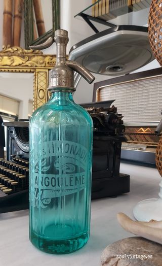 Sifón limonada antiguo - Francia