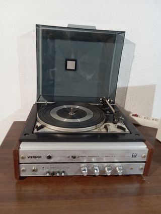 Tocadiscos Werner Stereo Compacto WSA/17/G