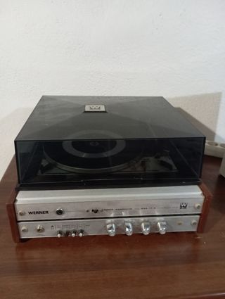Tocadiscos Werner Stereo Compacto WSA/17/G