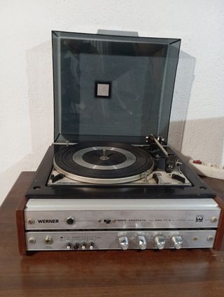 Tocadiscos Werner Stereo Compacto WSA/17/G