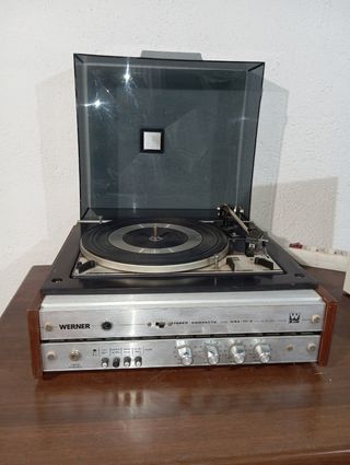 Tocadiscos Werner Stereo Compacto WSA/17/G