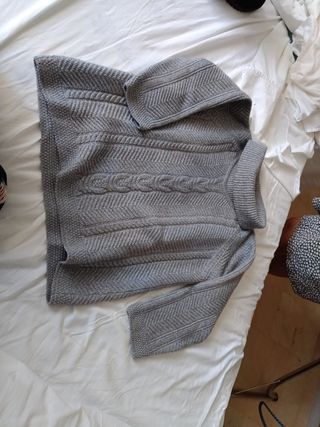 Jersey gris mujer - Talla M