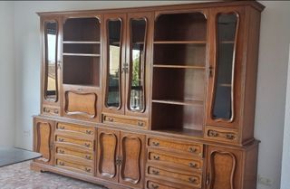 Librería salón madera - Vintage