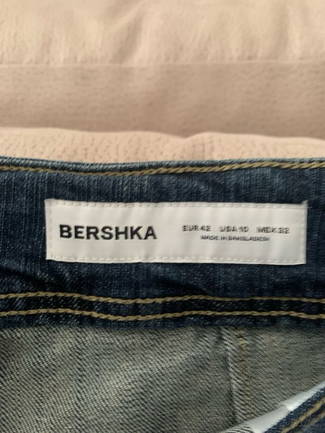 Mini gonna jeans Bershka
