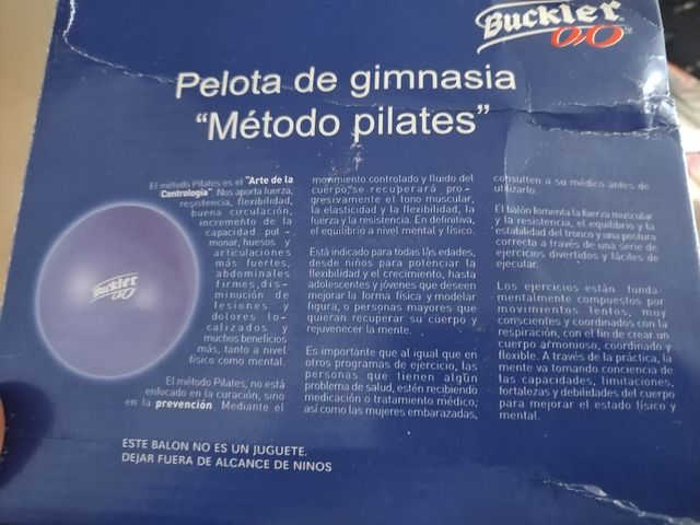 Pelota Pilates + inflador