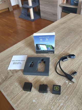 Adaptador inalámbrico CarPlay & Android Auto