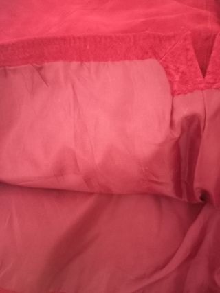 Falda de piel de ante auténtica Topshop