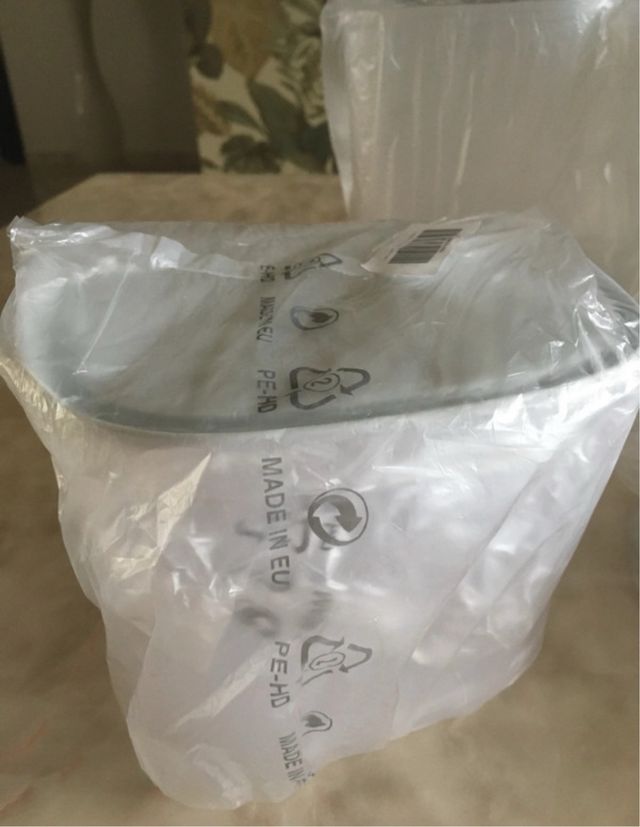 Set 6 Contenitori Trasparenti