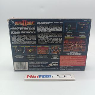 Mortal Kombat II Super Nintendo