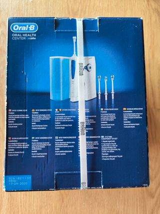Oral-B OxyJet Health Center Braun: Limpieza bucal