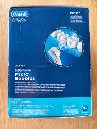 Oral-B OxyJet Health Center Braun: Limpieza bucal