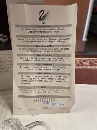 Leone cristallo Swarovski originale