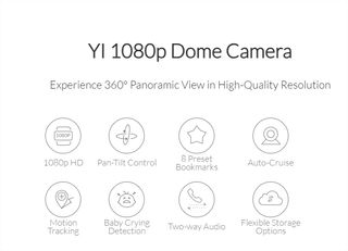 Cámara Yi Dome U 2k vigilancia