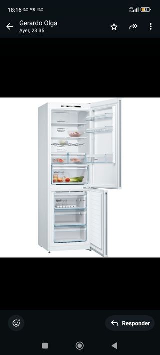 Congelador Blanco - NoFrost